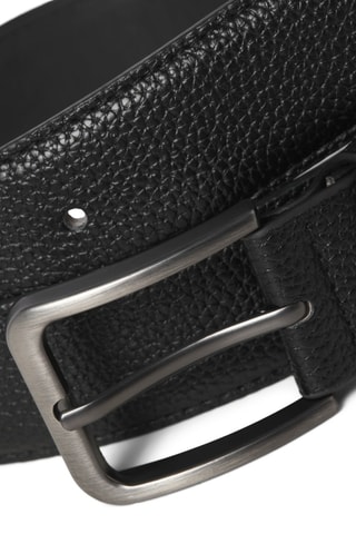 Ceinture en cuir - Noir