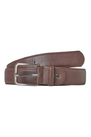 Ceinture en cuir - Marron