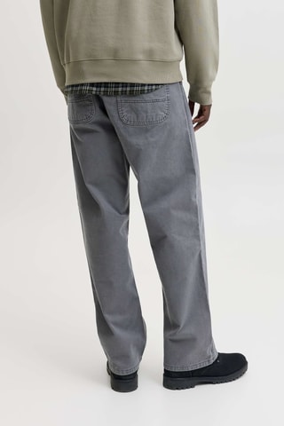 Pantalon en coton biologique - Gris