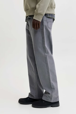 Pantalon en coton biologique - Gris