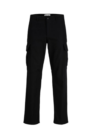 Pantalon cargo en coton biologique - Noir