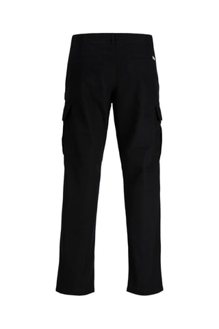 Pantalon cargo en coton biologique - Noir