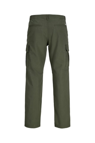 Pantalon cargo en coton biologique - Kaki
