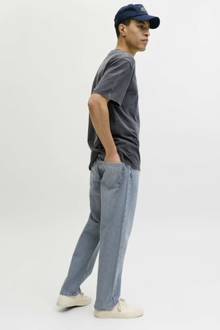 Jean en coton biologique - Gris clair