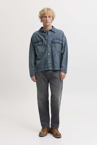 Jean en coton biologique - Gris foncé