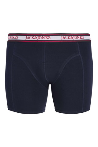 5 boxers en coton biologique - Gris chiné et vert