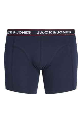 5 boxers en coton biologique - Vert foncé et bleu marine