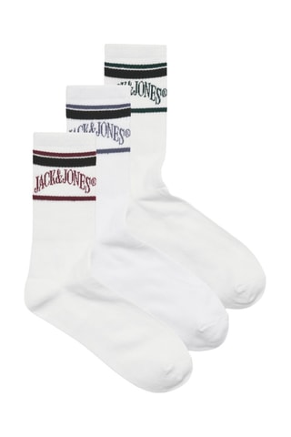 3 paires de chaussettes - Blanc
