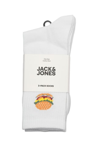 3 paires de chaussettes - Blanc
