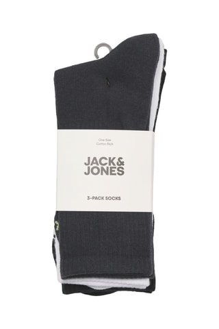 3 paires de chaussettes - Noir et gris