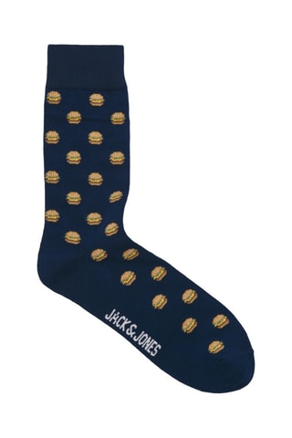 3 paires de chaussettes - Vert et bleu marine
