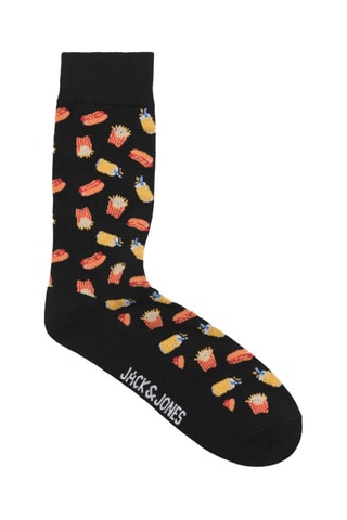 3 paires de chaussettes - Noir et jaune