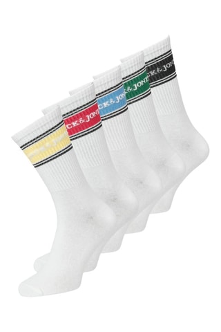 5 paires de chaussettes - Blanc