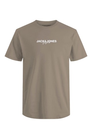 5 t-shirts - Blanc et gris