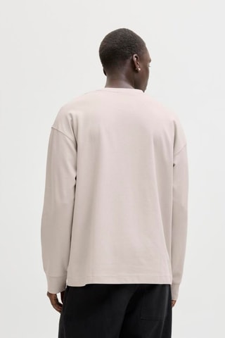 T-shirt en coton biologique - Beige