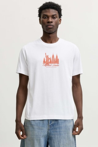 T-shirt en coton biologique - Blanc
