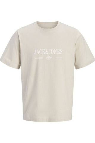 T-shirt en coton biologique - Beige