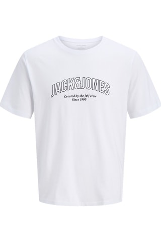 5 t-shirts - Blanc et beige