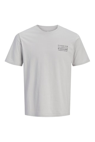 T-shirt en coton biologique - Gris clair