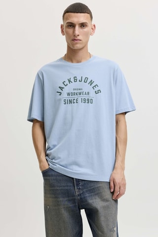 T-shirt en coton biologique - Ciel