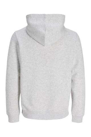 Sweat à capuche - Gris clair chiné