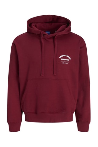 Sweat à capuche - Bordeaux