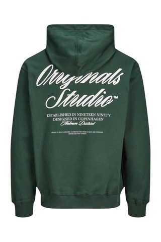 Sweat à capuche - Vert foncé