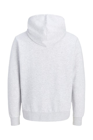 Sweat à capuche - Gris clair chiné