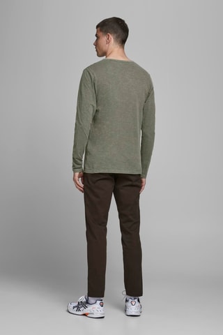 T-shirt en coton biologique - Vert olive