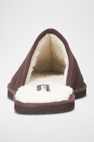 Pantoufles fourrées - Marron