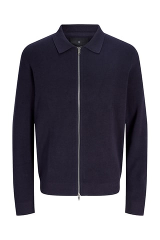 Gilet en coton biologique - Bleu nuit