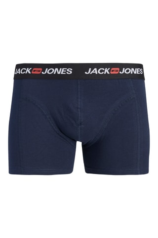 3 boxers en coton biologique - Noir