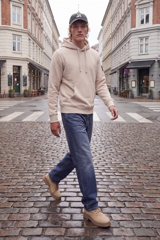 Sweat à capuche - Beige