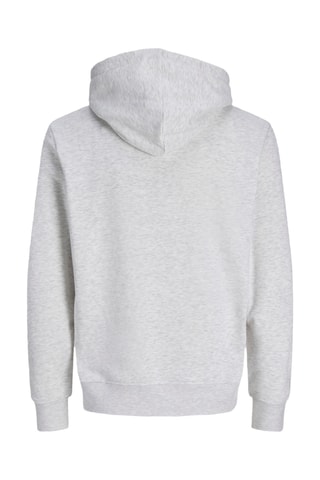 Sweat à capuche - Blanc chiné