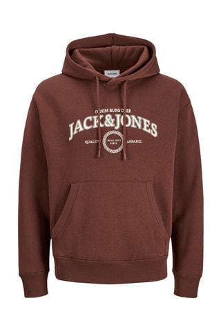 Sweat à capuche - Marron foncé