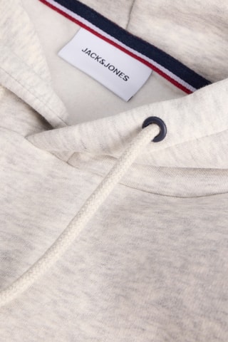 Sweat à capuche - Blanc chiné
