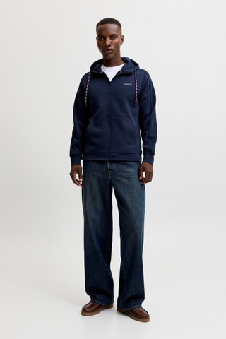 Sweat à capuche - Bleu marine