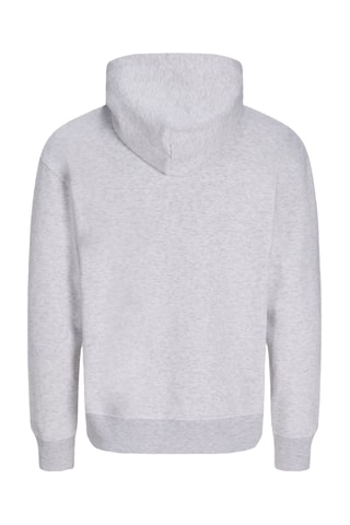 Sweat à capuche - Blanc chiné