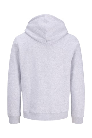 Sweat à capuche - Blanc chiné