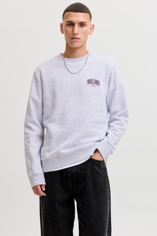 Sweat - Blanc chiné