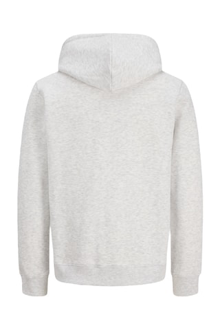 Sweat à capuche - Blanc chiné