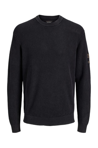 Pull en coton biologique - Noir