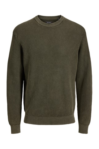 Pull en coton biologique - Kaki
