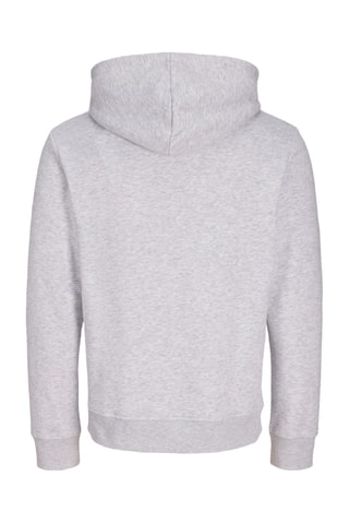 Sweat à capuche - Gris clair chiné