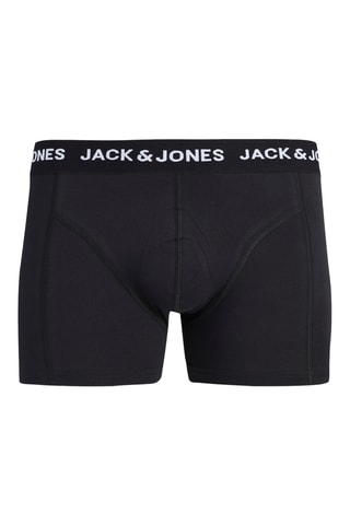 3 boxers en coton biologique - Noir et bleu marine