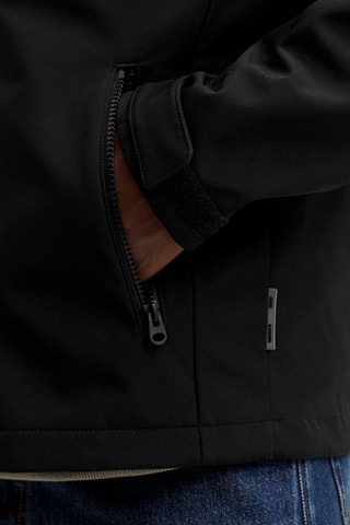 Veste Softshell à capuche - Noir