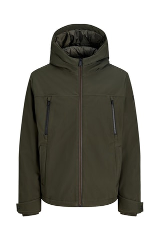 Veste à capuche - Vert foncé