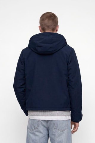 Veste à capuche - Bleu foncé