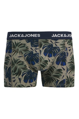 3 boxers en coton biologique - Kaki