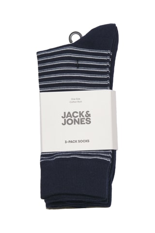 3 paires de chaussettes - Bleu marine
